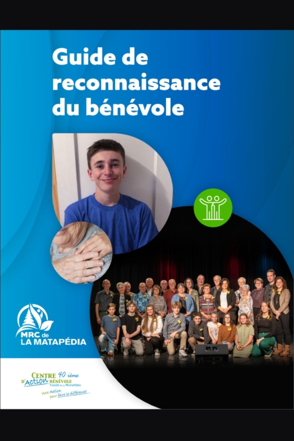 Guide de reconnaissance du bénévole